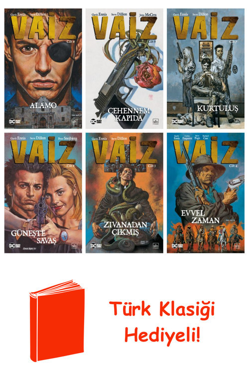 Garth Ennis 6 Kitap Seti + Türk Klasiği Hediye