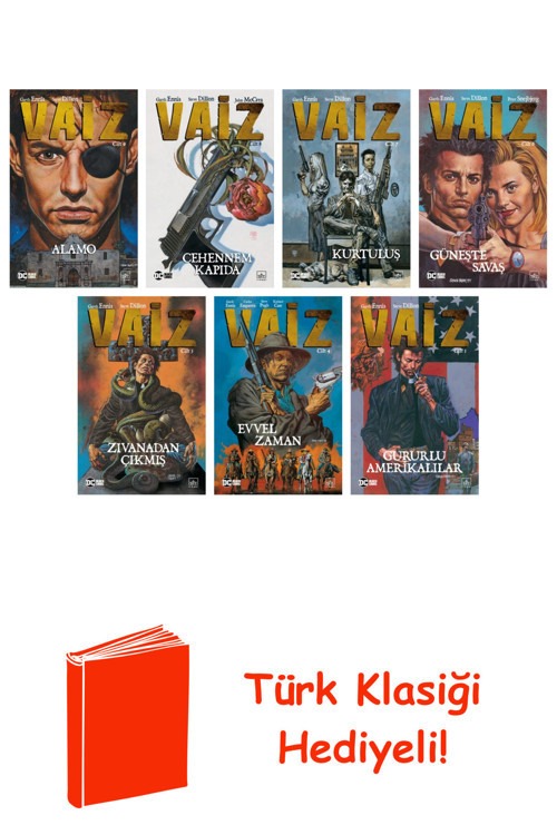 Garth Ennis 7 Kitap Seti + Türk Klasiği Hediye