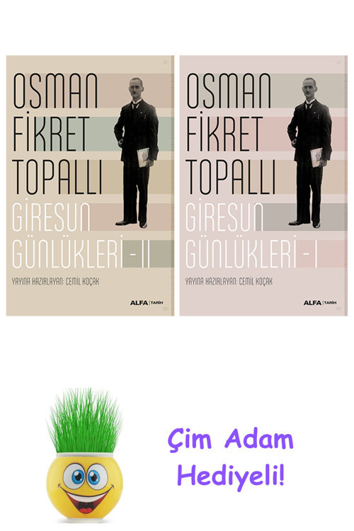 Osman Fikret Topallı 2 Kitap Seti + Çim Adam Hediye