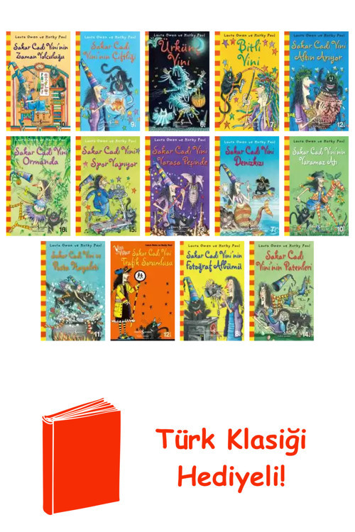 Laura Owen 14 Kitap Seti + Türk Klasiği Hediye