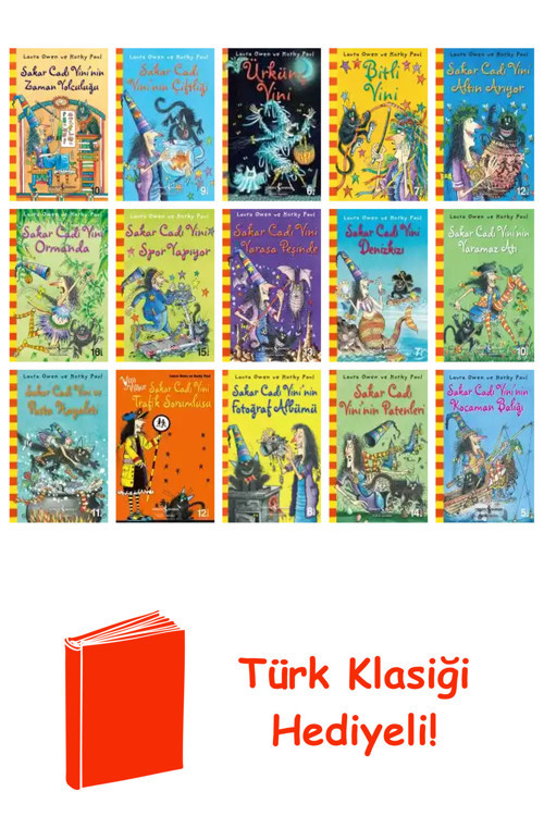 Laura Owen 15 Kitap Seti + Türk Klasiği Hediye
