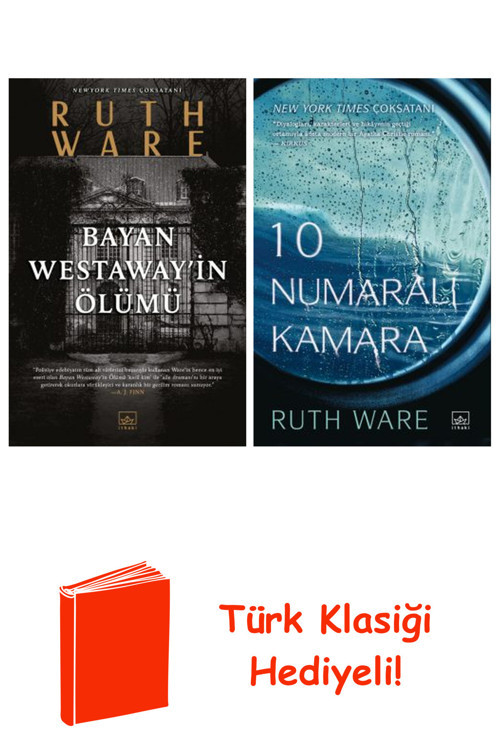 Ruth Ware 2 Kitap Seti + Türk Klasiği Hediye