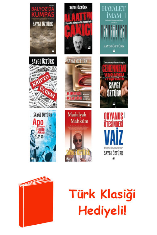Saygı Öztürk 9 Kitap Seti + Türk Klasiği Hediye