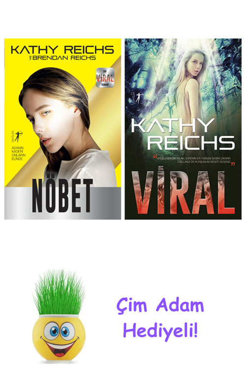 Kathy Reichs 2 Kitap Seti + Çim Adam Hediye