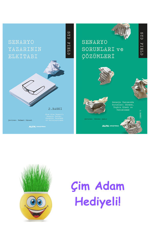 Syd Field 2 Kitap Seti + Çim Adam Hediye