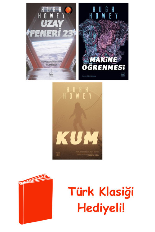 Hugh Howey 3 Kitap Seti + Türk Klasiği Hediye