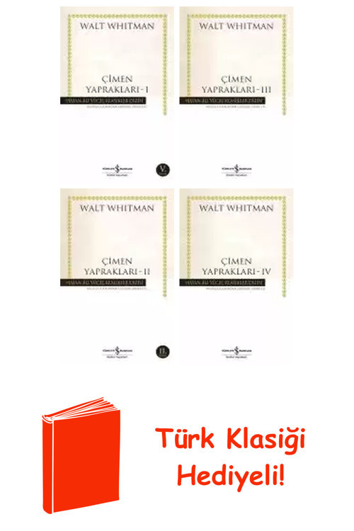 Walt Whitman 4 Kitap Seti + Türk Klasiği Hediye