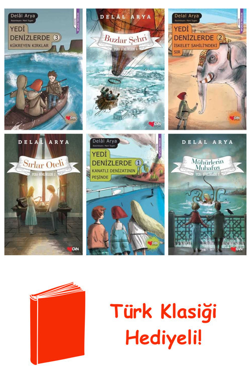 Delal Arya 6 Kitap Seti + Türk Klasiği Hediye
