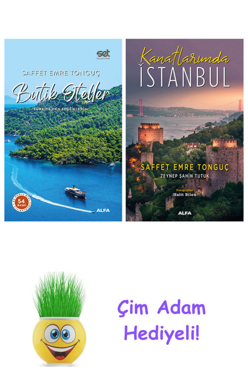 Saffet Emre Tonguç 2 Kitap Seti + Çim Adam Hediye