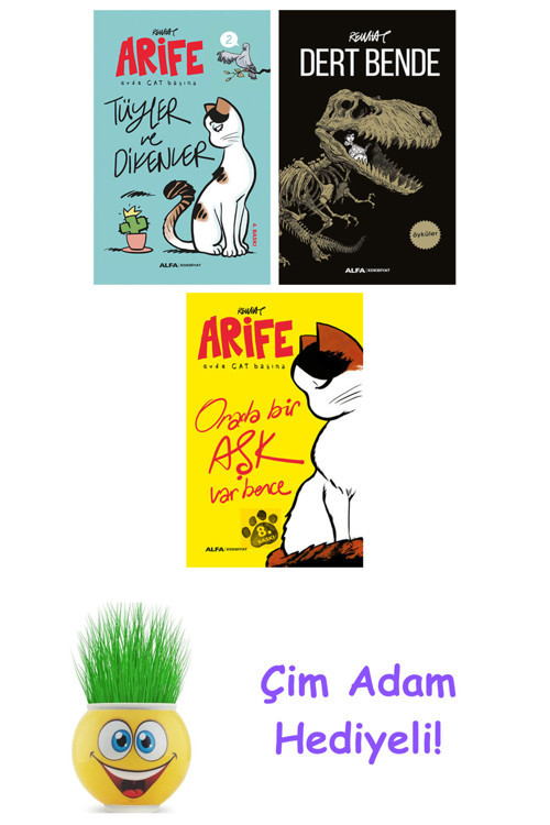 Rewhat 3 Kitap Seti + Çim Adam Hediye