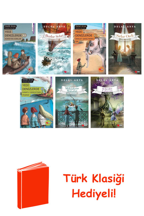 Delal Arya 7 Kitap Seti + Türk Klasiği Hediye
