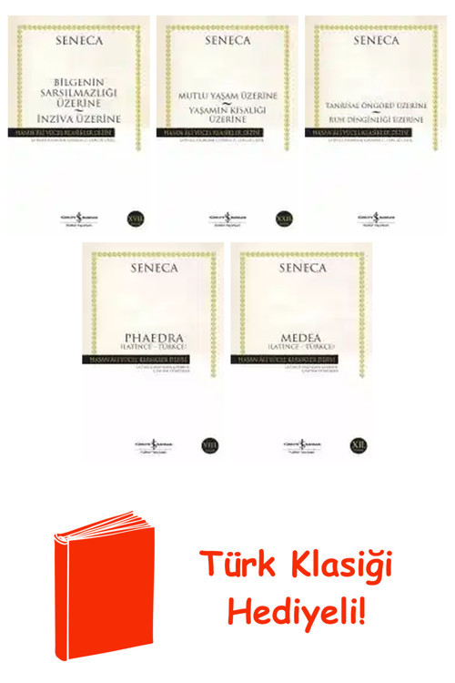Seneca 5 Kitap Seti + Türk Klasiği Hediye