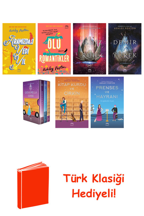 Ashley Poston 7 Kitap Seti + Türk Klasiği Hediye
