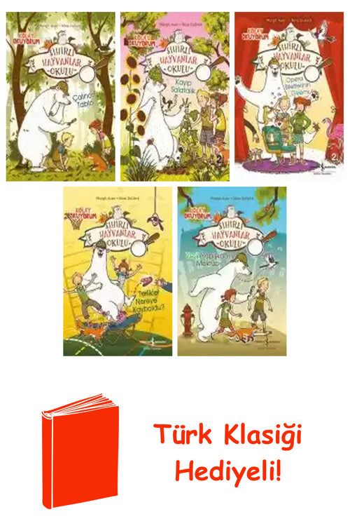 Margit Auer 5 Kitap Seti + Türk Klasiği Hediye