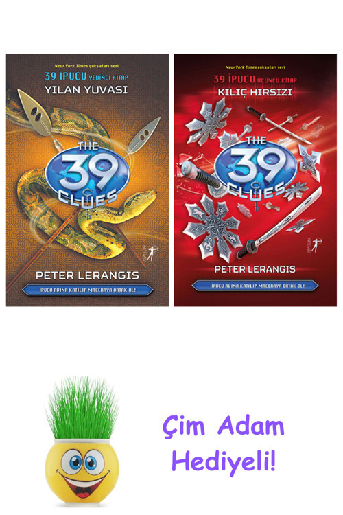 Peter Lerangis 2 Kitap Seti + Çim Adam Hediye