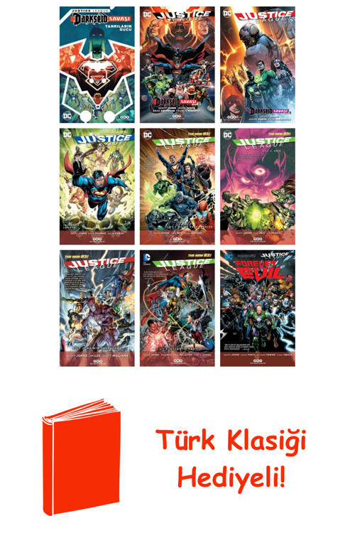Geoff Johns 9 Kitap Seti + Türk Klasiği Hediye