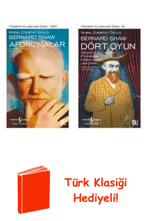 Bernard Shaw 2 Kitap Seti + Türk Klasiği Hediye