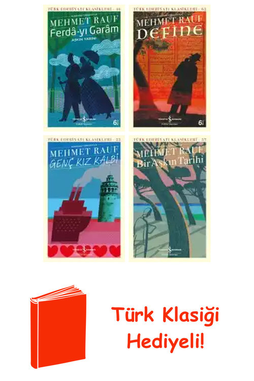 Mehmet Rauf 4 Kitap Seti + Türk Klasiği Hediye