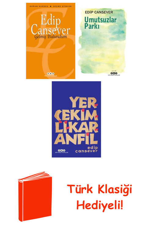 Edip Cansever 3 Kitap Seti + Türk Klasiği Hediye