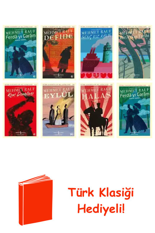 Mehmet Rauf 8 Kitap Seti + Türk Klasiği Hediye