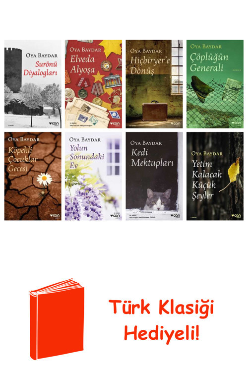 Oya Baydar 8 Kitap Seti + Türk Klasiği Hediye