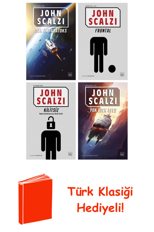 John Scalzi 4 Kitap Seti + Türk Klasiği Hediye