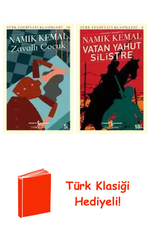 Namık Kemal 2 Kitap Seti + Türk Klasiği Hediye