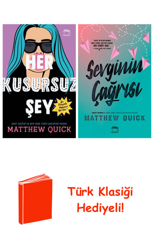 Matthew Quick 2 Kitap Seti + Türk Klasiği Hediye