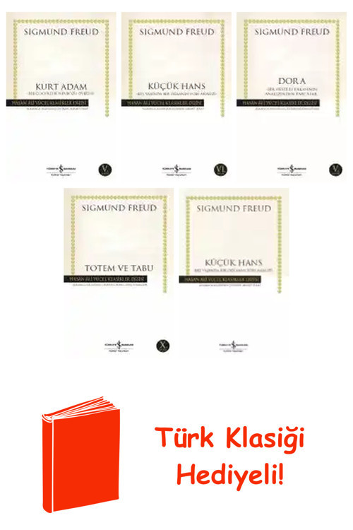 Sigmund Freud 5 Kitap Seti + Türk Klasiği Hediye
