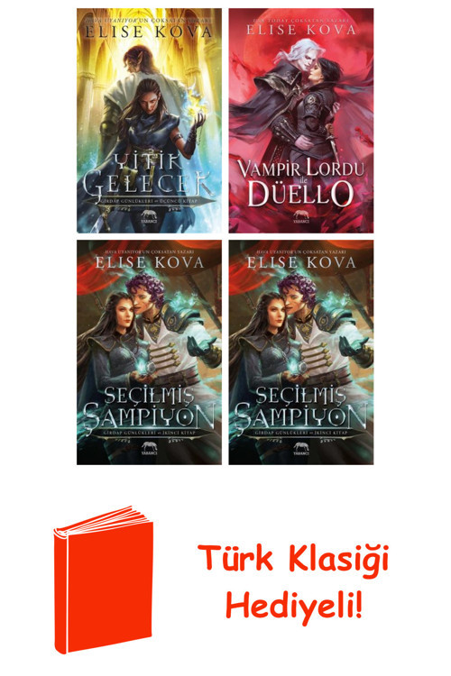 Elise Kova 4 Kitap Seti + Türk Klasiği Hediye