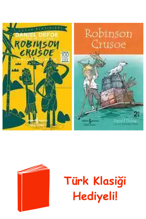 Daniel Defoe 2 Kitap Seti + Türk Klasiği Hediye