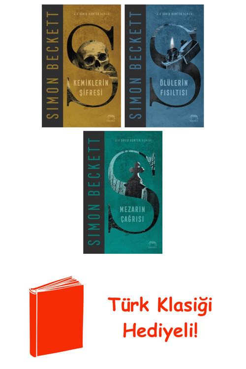Simon Beckett 3 Kitap Seti + Türk Klasiği Hediye
