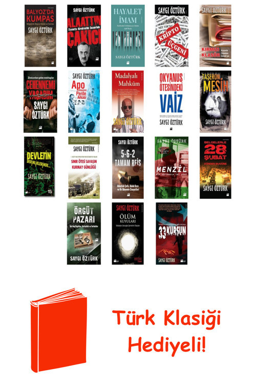 Saygı Öztürk 18 Kitap Seti + Türk Klasiği Hediye