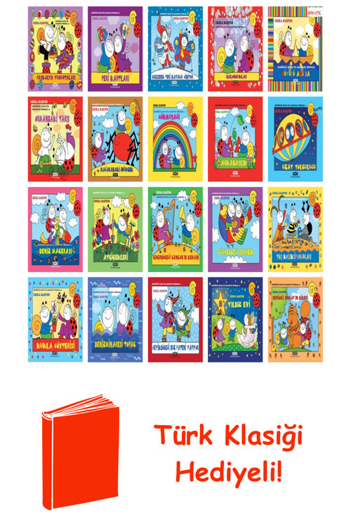 Erika Bartos 20 Kitap Seti + Türk Klasiği Hediye