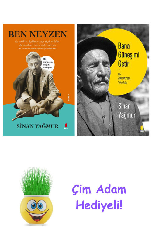 Sinan Yağmur 2 Kitap Seti + Çim Adam Hediye