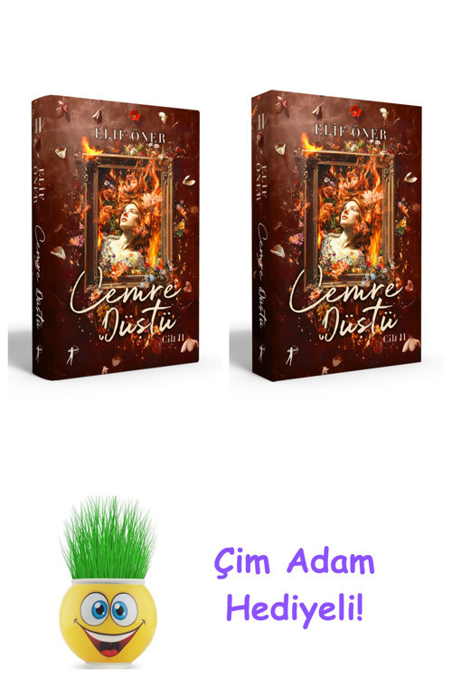 Elif Öner 2 Kitap Seti + Çim Adam Hediye