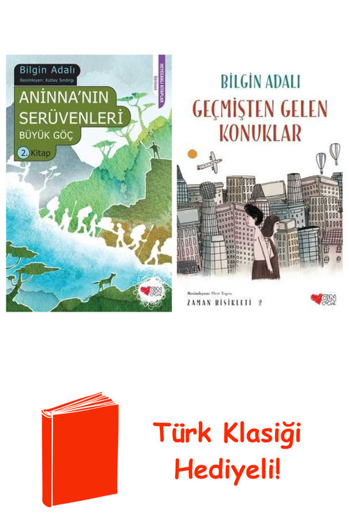 Bilgin Adalı 2 Kitap Seti + Türk Klasiği Hediye