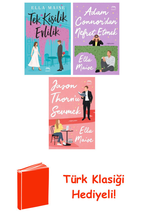 Ella Maise 3 Kitap Seti + Türk Klasiği Hediye