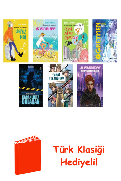 Deniz Erbulak 7 Kitap Seti + Türk Klasiği Hediye