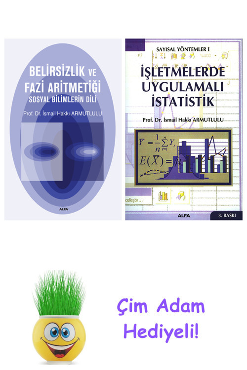 İsmail Hakkı Armutlulu 2 Kitap Seti + Çim Adam Hediye