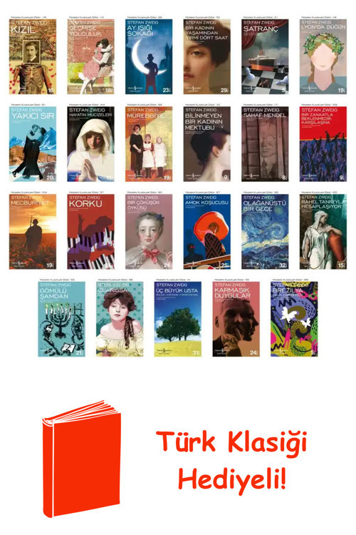 Stefan Zweig 23 Kitap Seti + Türk Klasiği Hediye