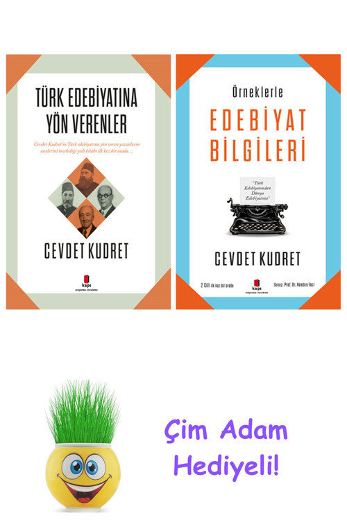 Cevdet Kudret 2 Kitap Seti + Çim Adam Hediye