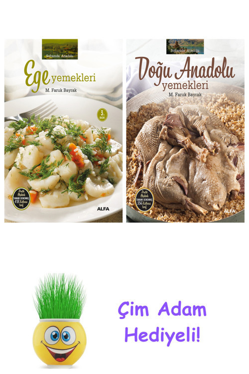 M. Faruk Bayrak 2 Kitap Seti + Çim Adam Hediye