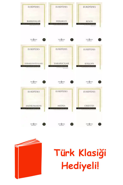 Euripides 9 Kitap Seti + Türk Klasiği Hediye