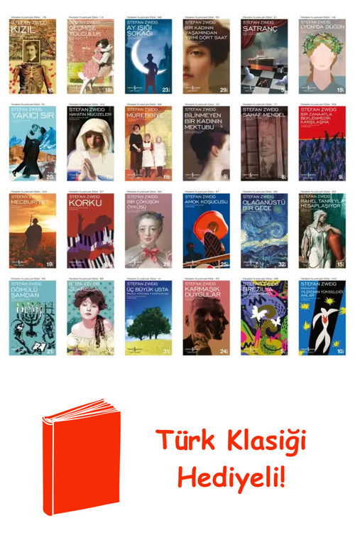 Stefan Zweig 24 Kitap Seti + Türk Klasiği Hediye