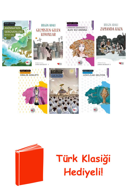 Bilgin Adalı 7 Kitap Seti + Türk Klasiği Hediye