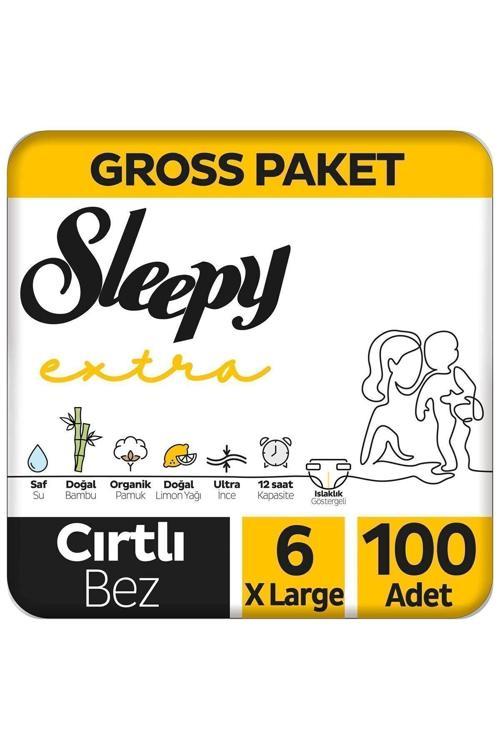 Extra Günlük Aktivite Gross Paket Bebek Bezi 6 Numara Xlarge 100 Adet