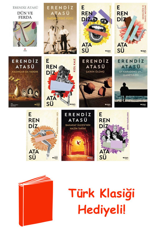 Erendiz Atasü 11 Kitap Seti + Türk Klasiği Hediye