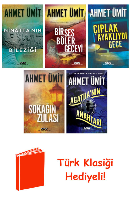 Ahmet Ümit 5 Kitap Seti + Türk Klasiği Hediye