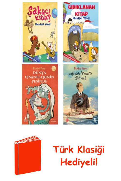 Mavisel Yener 4 Kitap Seti + Türk Klasiği Hediye